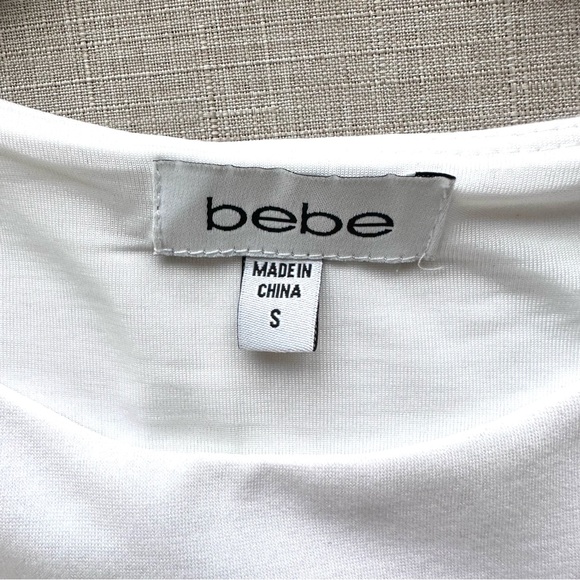 NWT Bebe Color Block Sleeveless Dress - Picture 3 of 6